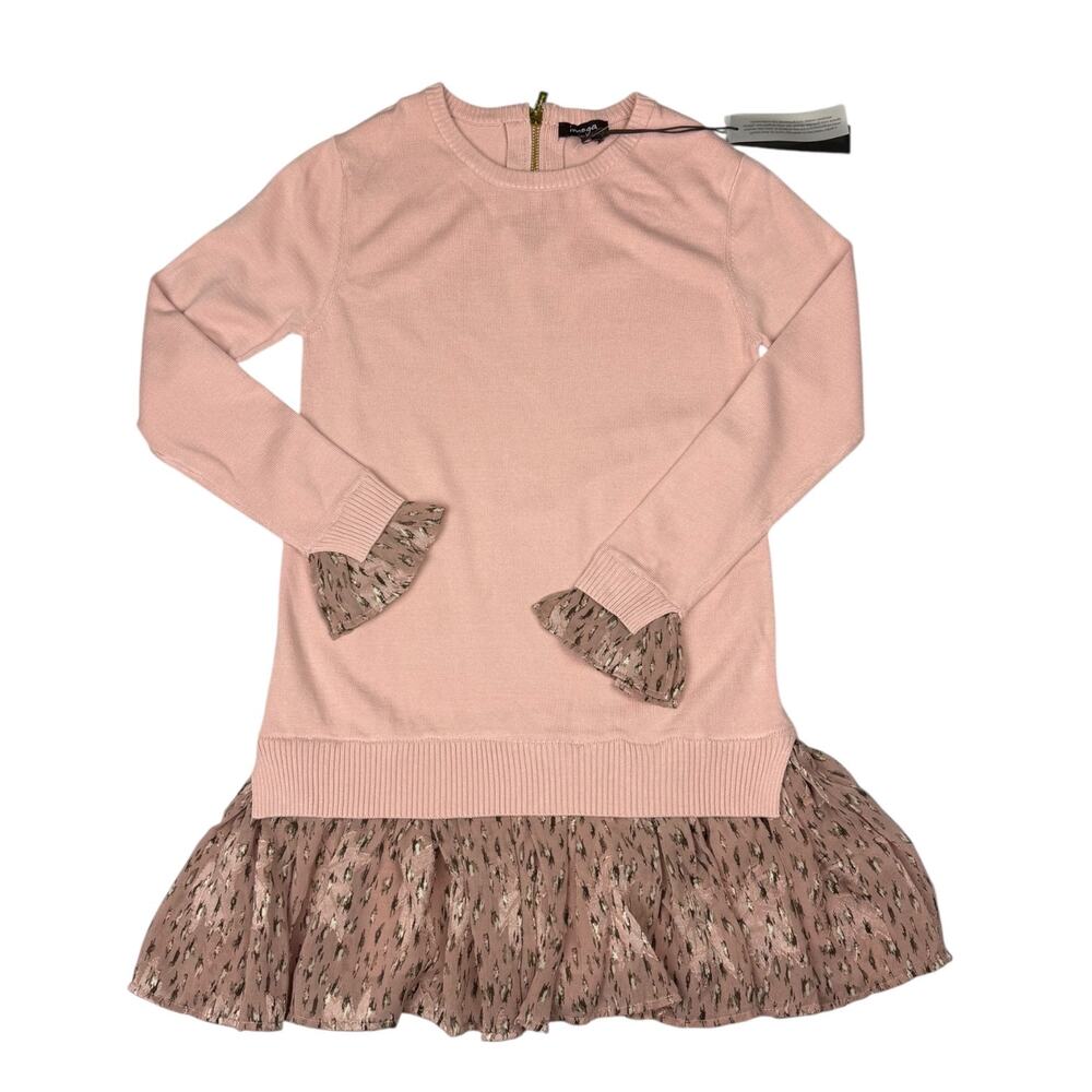 Imoga Knit Dress with Ruffle Hem